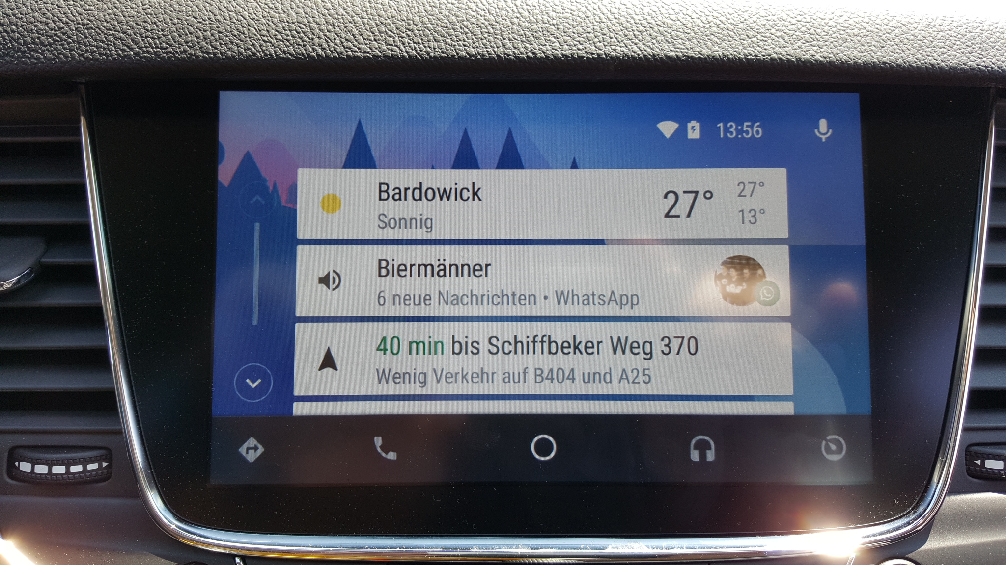 Android bei Navi900