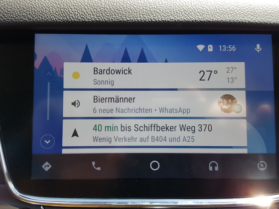 Android bei Navi900