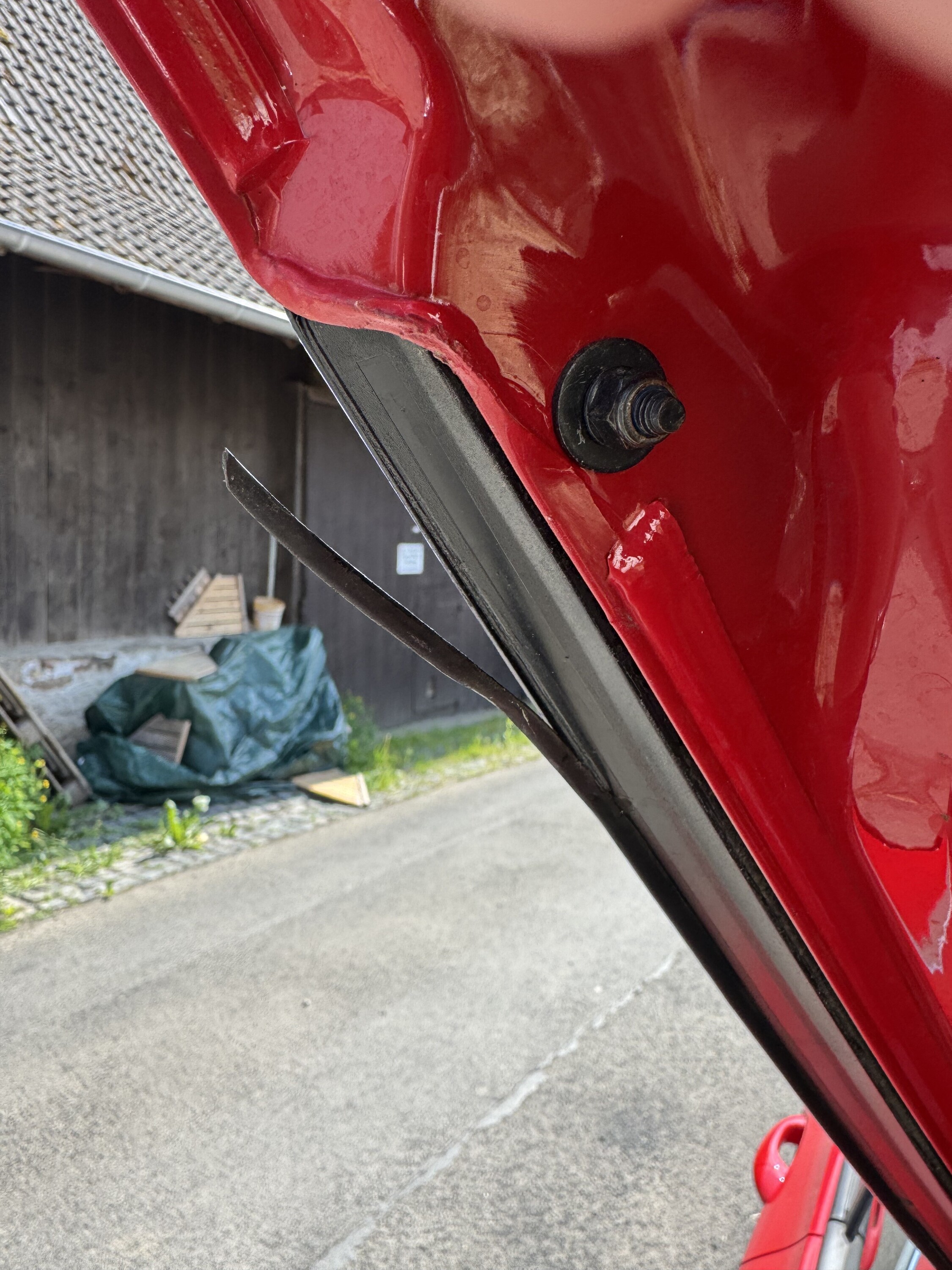 Gummidichtungen lösen sich