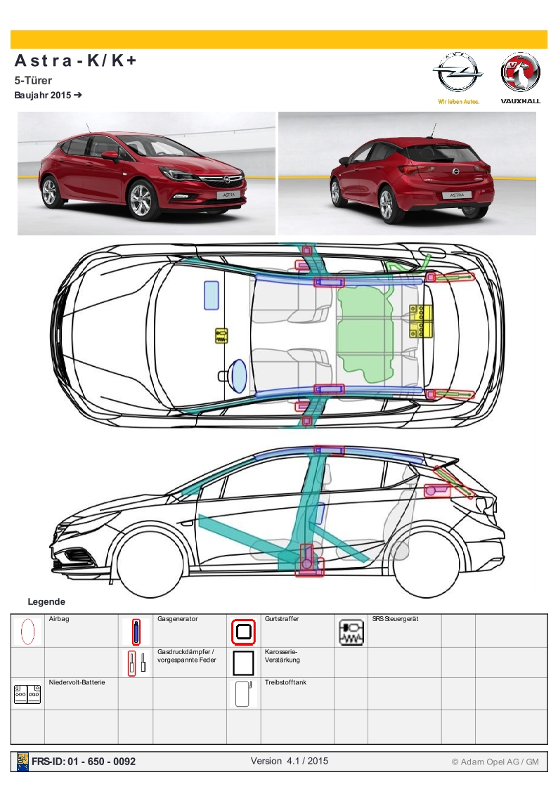 Rettungskarte für Astra K/K+ von DAT.DE