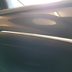 Carbon-Effect dash trim