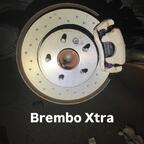 264mm Brembo Xtra, Hinterachse